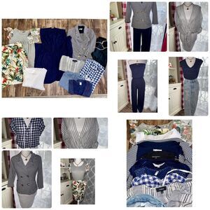 Huge Designer Lot 10pc: Trina Turk, Drew, Rails, Cabi, SZ M/L Jumpsuit Dress